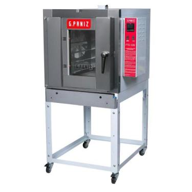 Imagem de Forno Industrial Elétrico Turbo 5 Esteiras Inox FTE150 Gpaniz, 220V