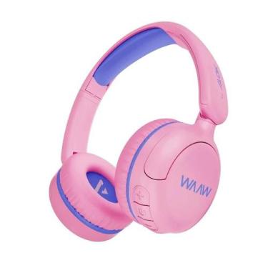 Imagem de Headphone WAAW Kids Joy 200 Bluetooth Rosa