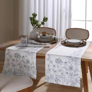 Imagem de Caminho de Mesa Dohler Clean Ciana 45cm x 1,60m (1 peça)