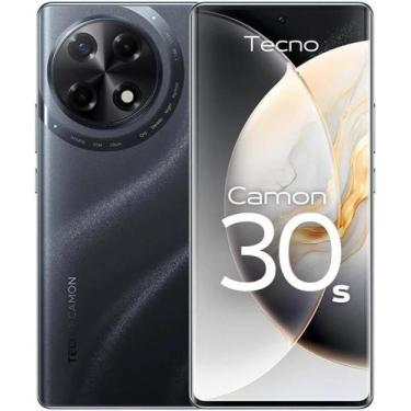 Imagem de Smartphone Tecno Camon 30S 4G 256GB 8GB RAM Preto, 256GB, Preto