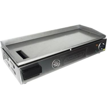 Imagem de Chapa Lanches Elétrica Grill 70X30 2000W 110V 127V Cozinha Cotherm 254