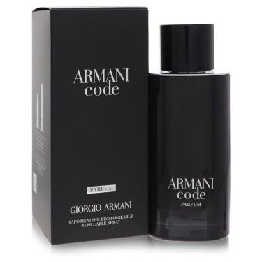 Imagem de Perfume Armani Code Eau de Parfum Masculino Amadeirado 125ML Recarregável