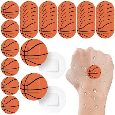Imagem de Curativos Gaillty 100 Unidades 2,5 cm em Forma de Basquete