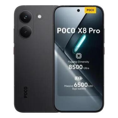 Imagem de Smartphone Xiaomi POCO X8 PRO 5G NFC 8Gb Ram 256Gb Rom Midnight Black,