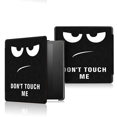 Imagem de CCOO Capa para Kindle Oasis (9ª, 2017 lançada e 10ª geração de 2019), nova capa inteligente de couro com hibernação automática