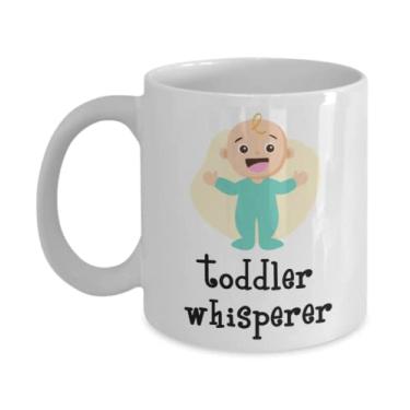 Imagem de Caneca Whisperer Infantil - Presentes Sussurros Infantis - Caneca de Café 325 ml