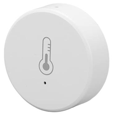 Imagem de Sensor de umidade de temperatura, termômetro higrômetro controle inteligente sem fio leve para TUYA para Zigbee para vida inteligente