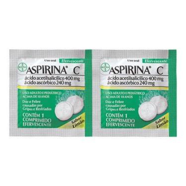 Imagem de Aspirina C 400mg + 240mg 2 comprimidos BAYER