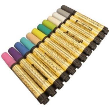 Imagem de Marcador Permanente c/ 12 Cores  Intermed. II -Magic Color