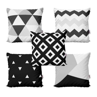 Imagem de Almofadas Decorativas Geométricas Para Sofá 40X40