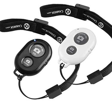 Imagem de 2X controle remoto do obturador da câmera CamKix com tecnologia sem fio Bluetooth - crie fotos e vídeos incríveis sem mãos - funciona com a maioria dos smartphones e tablets (iOS e Android)