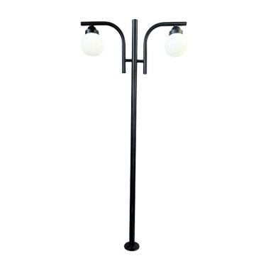 Imagem de Poste Colonial De Jardim Londrina De Alumínio Fundido 300cm