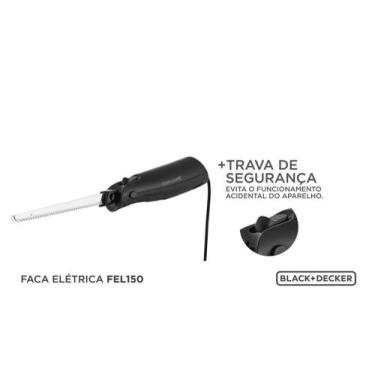 Imagem de Faca Elétrica Black &Amp Decker 120W Aço Inoxidável 220V - B & Decker