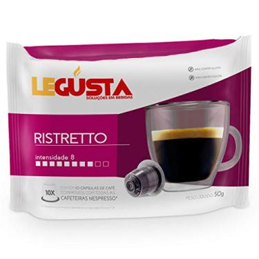 Imagem de Cápsulas de Café Legusta Ristretto - Compatíveis com Nespresso® - 10 un.