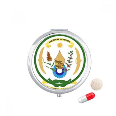 Imagem de Porta-comprimidos com emblema nacional da África do Rwanda