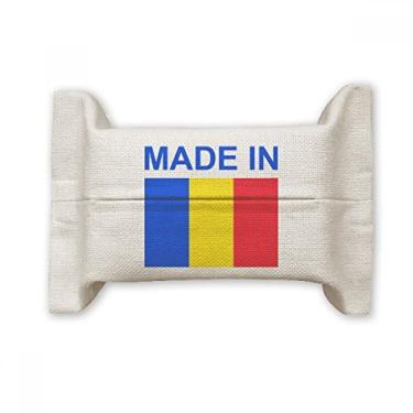 Imagem de Bolsa de linho de algodão feita na Romênia Country Love