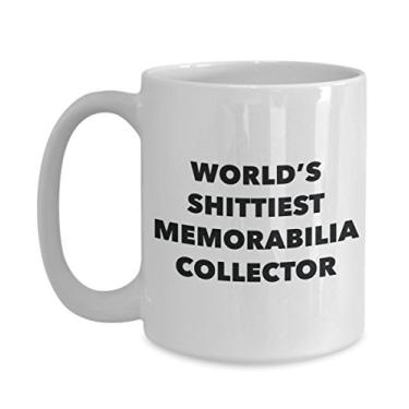 Imagem de Caneca de café de colecionador Memorabilia – Colecionador de recordações do mundo – Presentes de colecionador de lembranças – Ideia divertida de presente de aniversário
