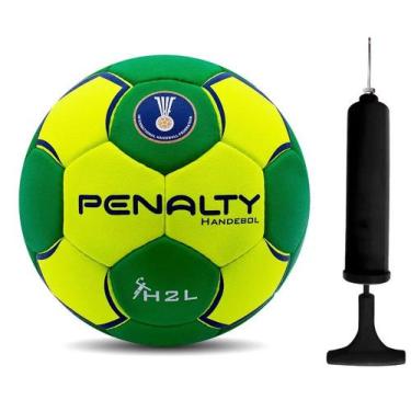 Imagem de Kit Bola Handebol Penalty Suécia H2l Pro X + Bomba De Ar