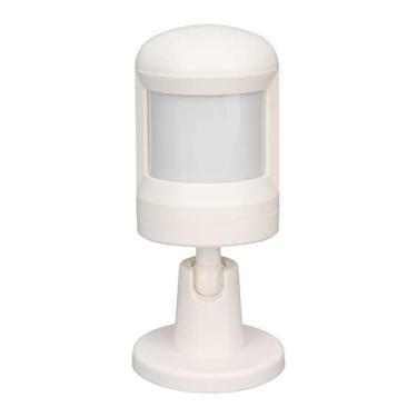 Imagem de Detector de Movimento Sem Fio PIR, Sensor de Movimento Infravermelho Com Controle de APP e Função de Alarme, ângulo Amplo de 150 °, Suporte Ao Controle Vinculado de Luzes,