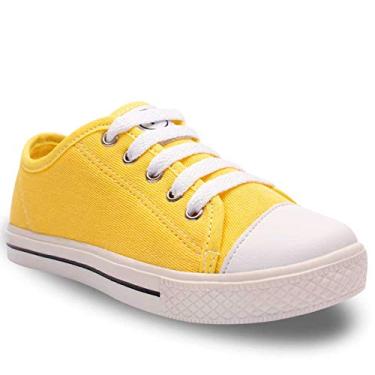 Imagem de Tenis Infantil Menina Menino Casual Masculino Feminino Moda Star 11.21 (Amarelo, BR, Criança de 4 a 8 anos, Numérico, 32)
