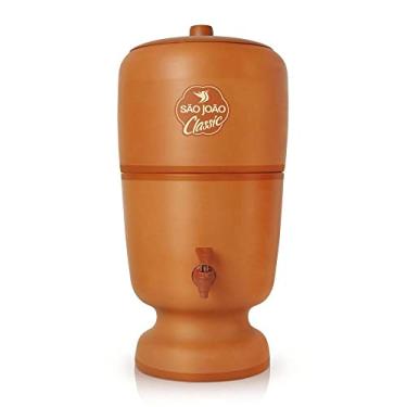 Imagem de Filtro de Água de Barro Classic São João com Vela e Boia 5 Litros