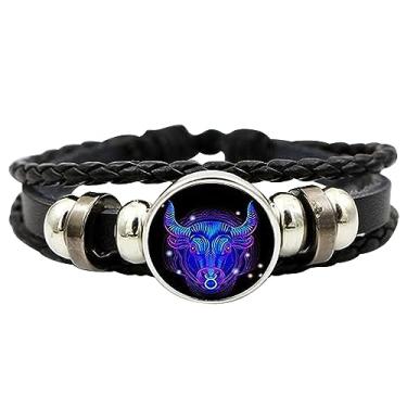 Imagem de Pulseira 12 Constelações, sinal constelação, tecido multicamadas com signo do zodíaco para homens e adultos Fpgear