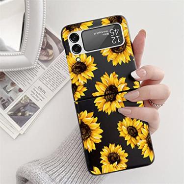 Imagem de Para Samsung Galaxy Z Flip3 Flip4 5 Capa preta rígida para Samsung ZFlip5 Galaxy ZFlip3 para sansung z flip 3 4 5 zflip 3 Capa Fundas, Khey, 10xrk, ForGalaxyZFlip4 (5G)