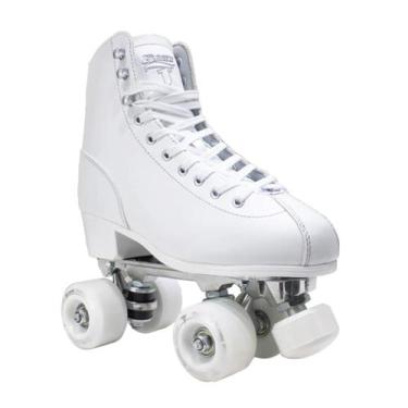 Imagem de Patins Quad Traxart Klassic Branco - 58mm X 32mm Abec-5