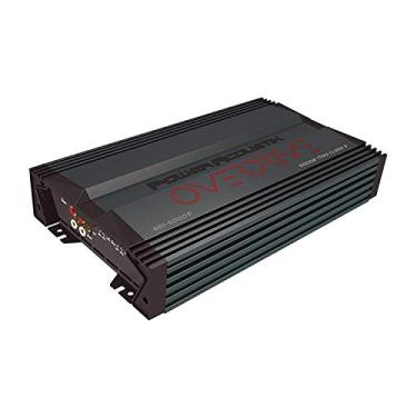 Imagem de Power Acoustik OD1-5000D Overdrive Series 5000 Watts Max 1 Ohm fonte de alimentação mosfet classe D amplificador monobloco de áudio de carro, preto