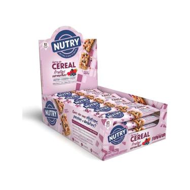 Imagem de Barra Cereal Nutry Frutas Vermelhas 22g C/24 Unid