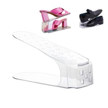 Imagem de Sapateira Organizadora De Sapato Transparente De Acrílico Otimiza o Espaço e Traz Elegância Ao Ambiente Serve Para Diversos Modelos De Sapato Como Tênis, Saltos Modelo Paramount (2)