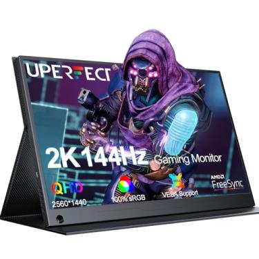 Imagem de UPERFECT 17.3 Inch Portable Monitor, Portable Monitor 2K FHD Display 1000:1 Contrast with Mini HDMI Type-C Monitor Portable for Laptop PC PS4 PS3 Xbox Raspberry Pi with Protective Case (17.3 2K)