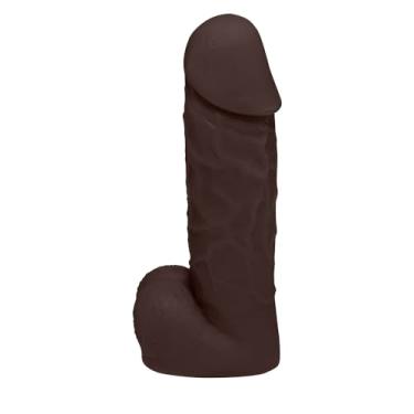 Imagem de Pênis de Borracha Crono com Escroto 20 x 5cm Marrom