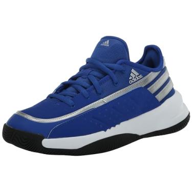 Imagem de adidas Tênis unissex adulto Front Court, Equipe azul royal/prata metálico/preto, 37 BR