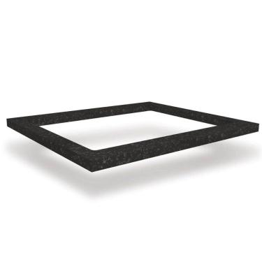 Imagem de Módulo Cozinha Kappesberg Nox Tampo S416 60cm p/ Cooktop Preto Brilho