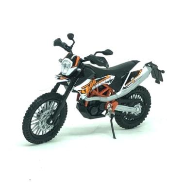 Imagem de Welly Miniatura Moto KTM 690 Enduro R Série California Cycle 1:18 Multicor Adulto