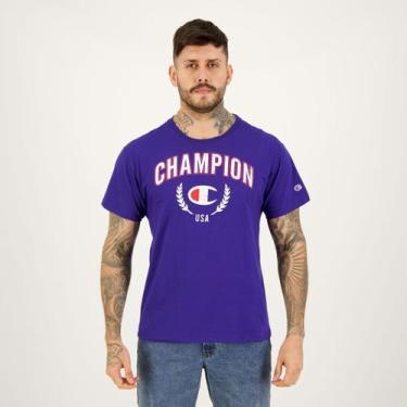 Imagem de Camiseta Champion College Usa Marinho