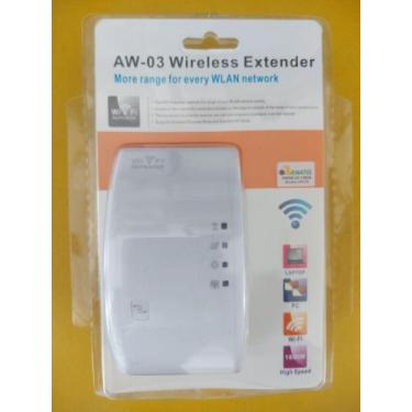 Imagem de Repetidor de sinal wi-fi repeater - Aw-03