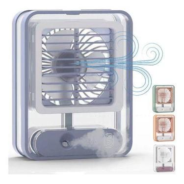 Imagem de Mini Ventilador De Mesa Pessoal Spray De Água Névoa Portátil - Air