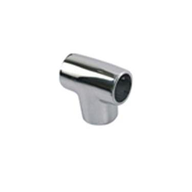 Imagem de Sea Dog Line 290901-1 Camiseta de trilho de mão de 90 graus, 2,5 cm, branca