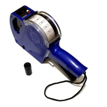 Imagem de Etiquetadora Manual Rotuladora 8 Dígitos + Refil + Etiquetas - NAVY-PR