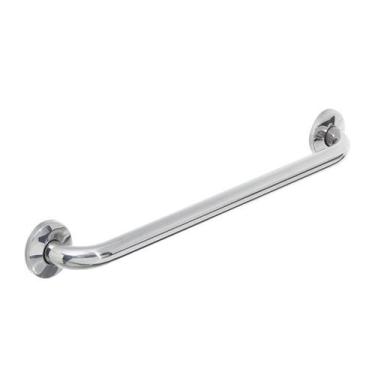 Imagem de Alça Apoio Barra Inox 40cm Deficiente Banheiro Idoso Acessibilidade Ca