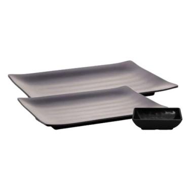 Imagem de Aparelho de Jantar Oriental 3 Peças Melamina Tóquio - Lyor