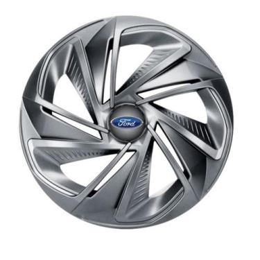 Imagem de Jogo Calota Nitro Aro 14 Grafite Para Ka Fiesta Escort Todos Carros Mo