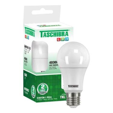 Imagem de Lâmpada Led 17w Luz Morna Branco Neutro 4000k Taschibra, Branca, 17W