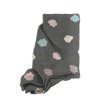 Imagem de Cobertor Manta Casal Vintage Nuvem Kacyumara