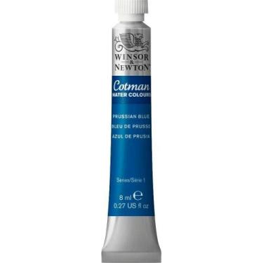Imagem de Aquarela Winsor & Newton Cotman 8ml 538 Prussian Blue - WINSOR NEWTON