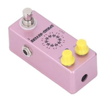 Imagem de Pedal de Guitarra Reverb de Mola, True Bypass, Melhora o Som da Sua Guitarra, Conectividade Versátil para Baixistas de Guitarra Elétrica