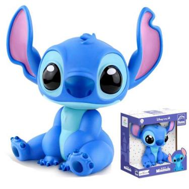 Imagem de Boneco Lilo Stitch do Filme Minimals em Vinil 15cm na Caixinha Disney 