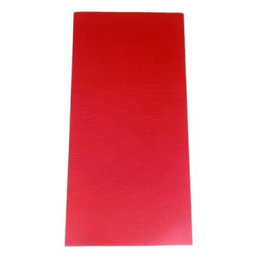 Imagem de Kit 2 Colchonetes Eva Tapete 100cm X 50cm X 10mm Vermelho - Tatame